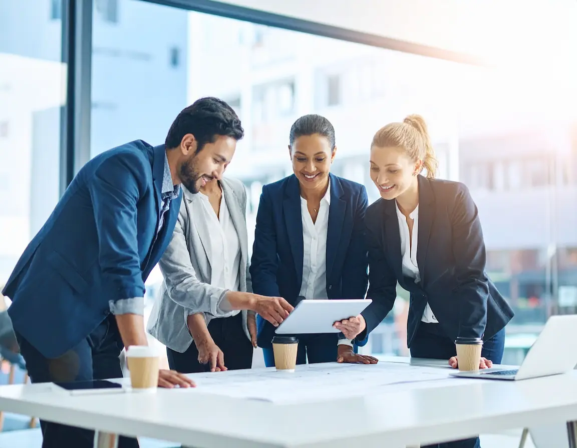 Unity Tech IT Professionals Collaborating